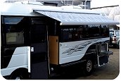 Bus Conversion - Awning & BBQ