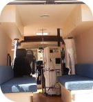 Dialysis Van Interior View From Back Door