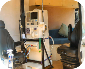 Dialysis Van Interior View From Side Door