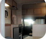 Bus Conversion - Kitchen and Swivel Seating Lounge