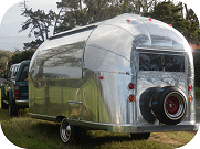 Rear View of  Satellite Coffee Trailer