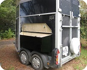 Horse Float Exterior Box Open