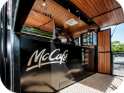 Side McCafe Van Customer Area