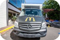 McCafe Van Front On