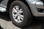 Alloy Wheels with LT Tyres